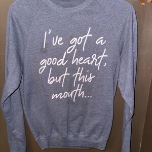 Gray Graphic Sweatshirt